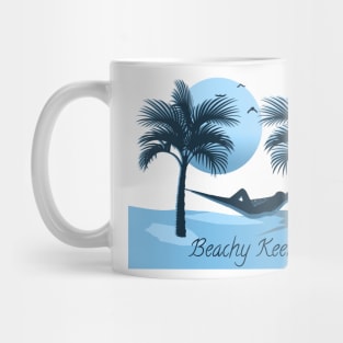 Beachy Keen! - Blue Mug